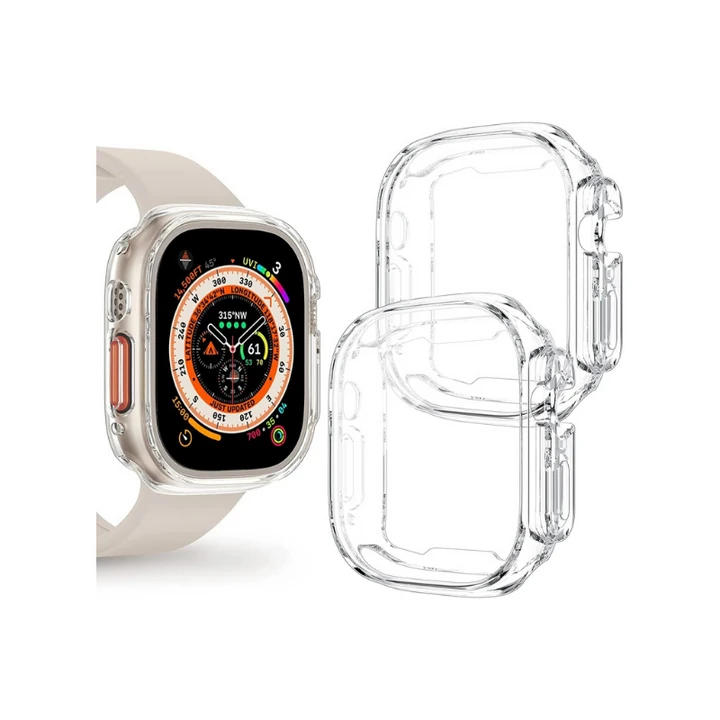 Apple Watch Uyumlu Şeffaf Kasa Koruyucu