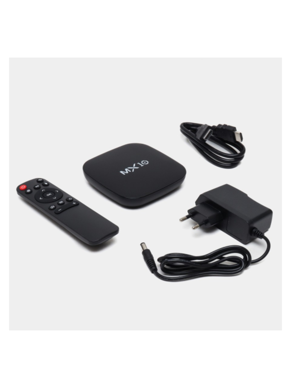 MX Box Android Tv Smart Box MX10 Kablolu-Kablosuz Tv Quad Core Cpu 4K Tv Box